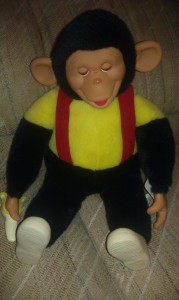 stuffed monkeys from the 70s